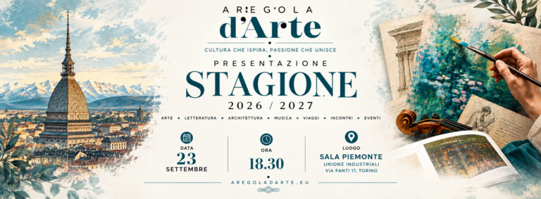 A Regola d’Arte – Presentazione Stagione 2026-2027